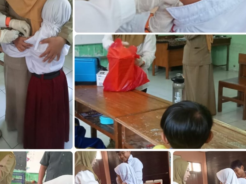 PELAKSANAAN IMUNISASI DT DARI PUSKESMAS KENDIT 2025